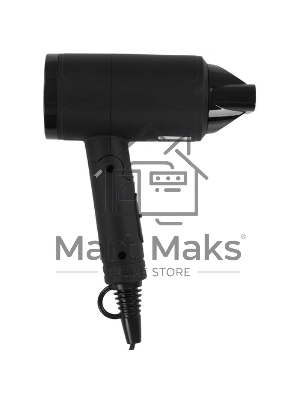 Фен BRAYER BR3040 черный, 1400 Вт, компактный