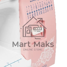Швейная машина Janome HD1023 белый/розовый, электромеханическая, вертикальный качающийся, 25 операций, автоматическая петля