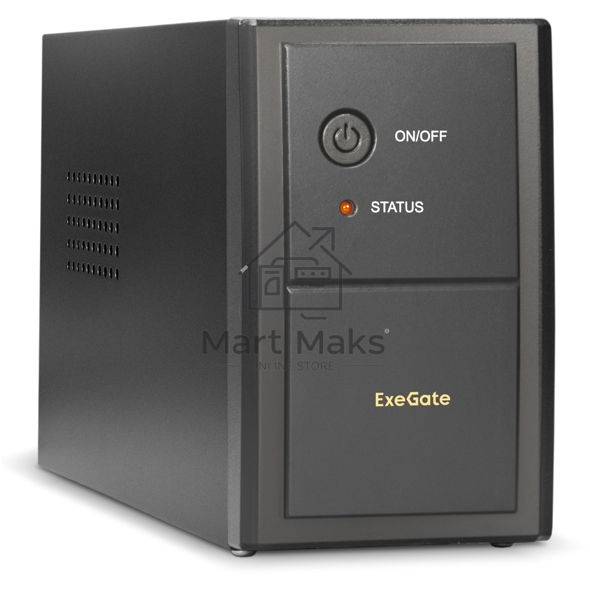 Источник бесперебойного питания ExeGate Power Back BNB-450.LED.AVR.4C13 <450VA/240W, LED, AVR, 4*C13, металлический корпус, Black>