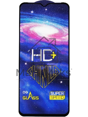 Защитное стекло для экрана DF inColor-01 для Infinix Hot 10 Lite 2.5D, 1 шт, черный