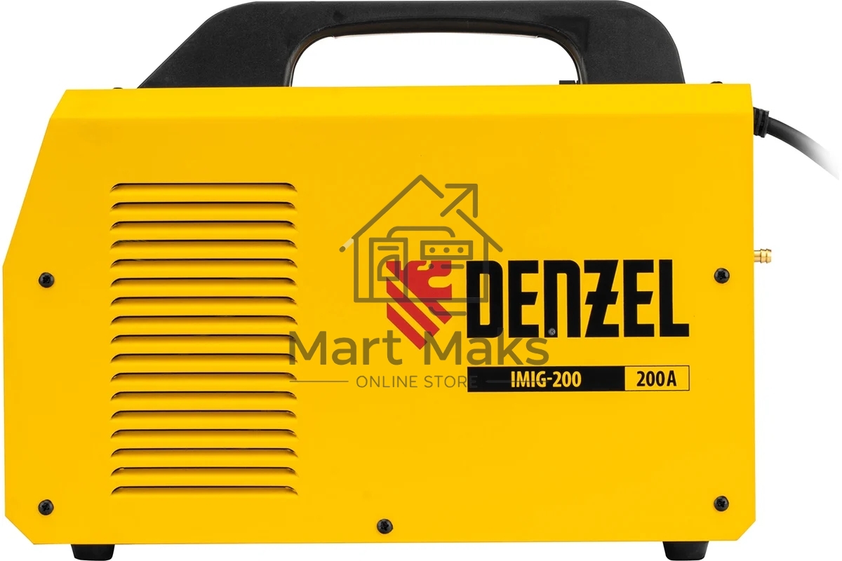 Аппарат инвертор. полуавтомат. cварки IMIG-200, 200 А, ПВ 60%, катушка 5 кг Denzel