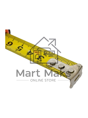 Рулетка PATRIOT MTP-3, ударопрочный корпус, обрезиненная, 3м