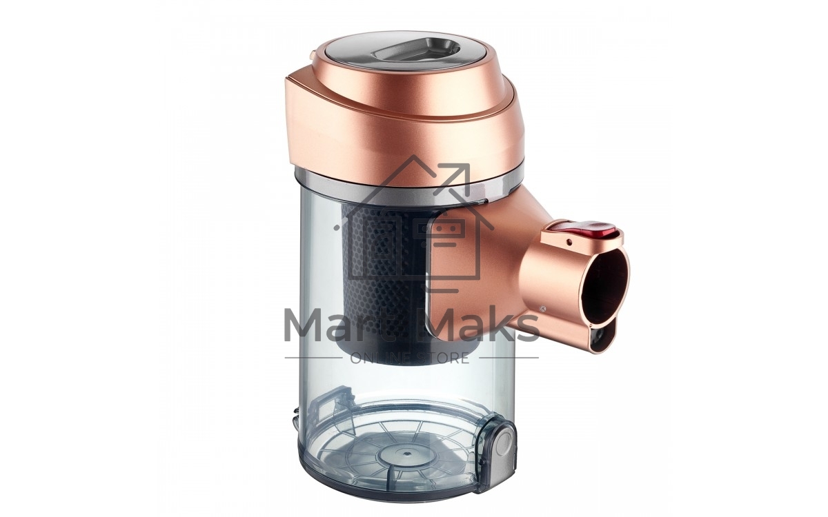 Пылесос вертикальный BRAYER BR4261 бежевый, питание от аккумулятора, 80 Вт, уборка сухая, пылесборник 1 л, работа от АКБ max 35 мин