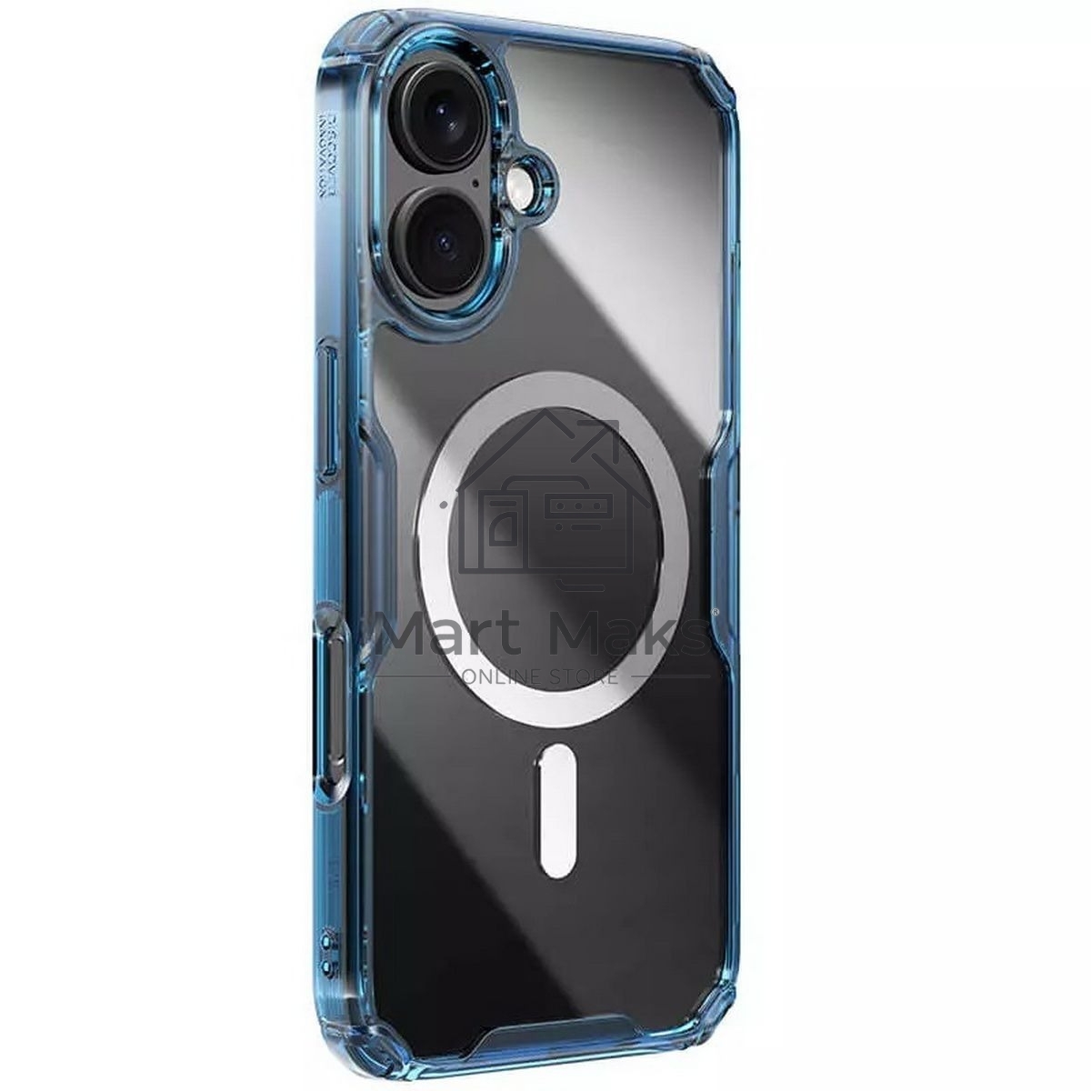 Чехол Nature TPU Pro Magnetic Case, синий, (AP iP16)