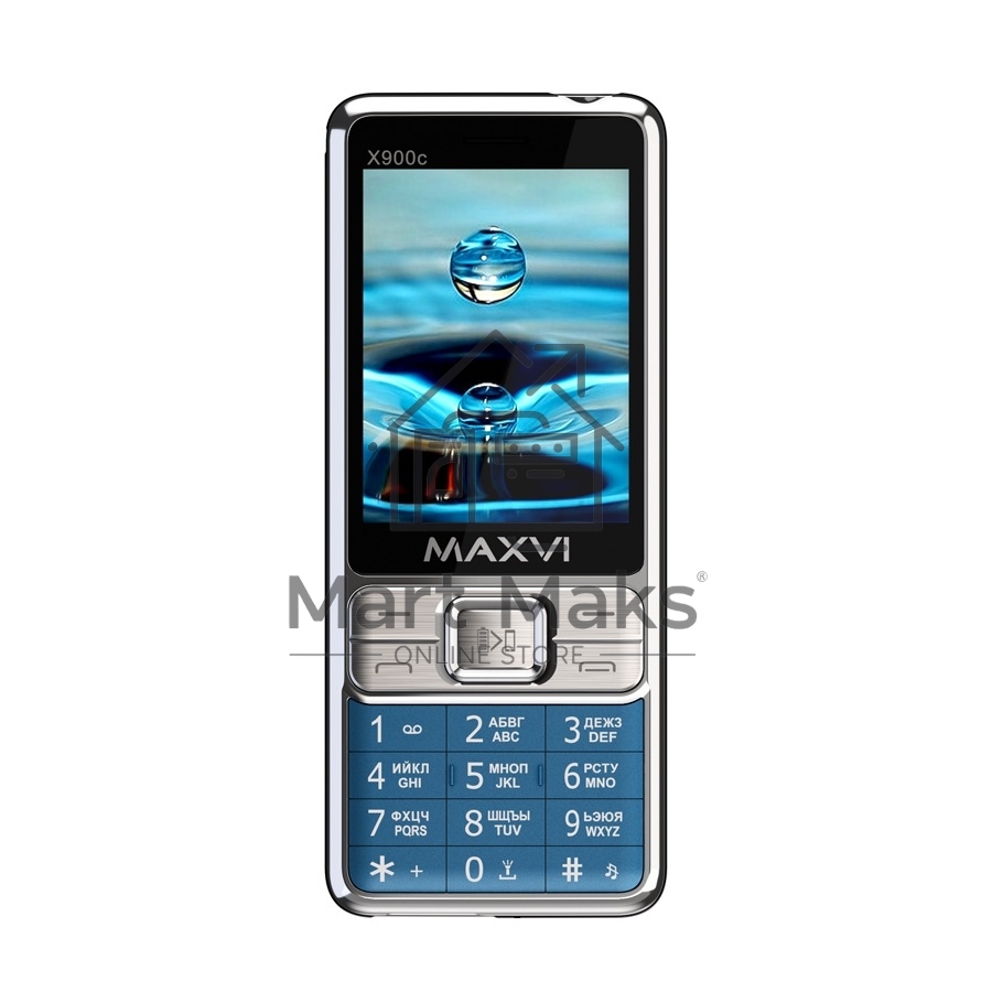 Мобильный телефон Maxvi X900c маренго
