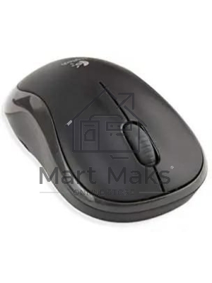 Мышь беспроводная Logitech B175 черный, 1000 dpi, радиоканал, USB, кнопки - 3