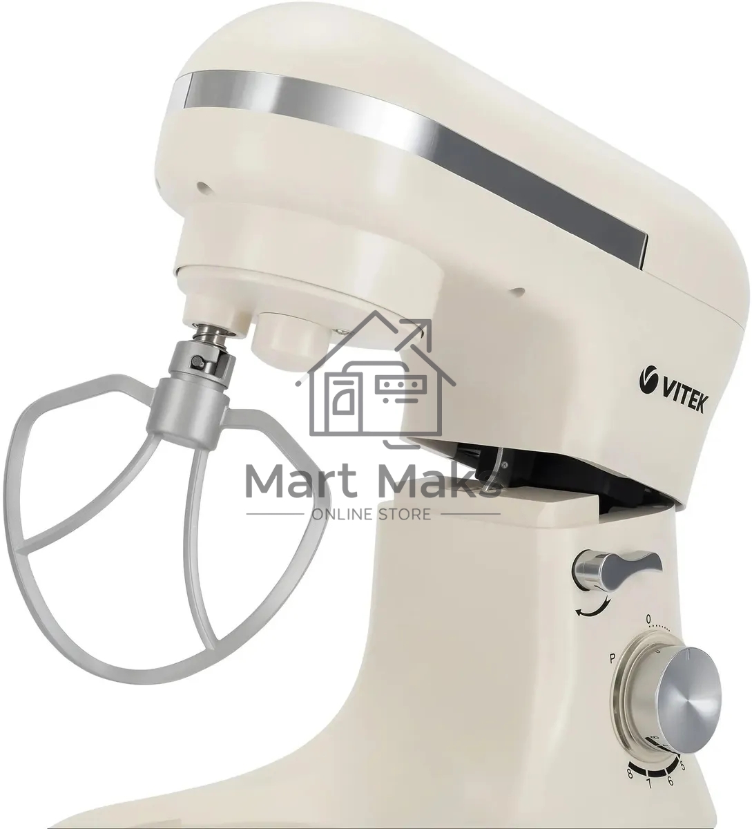 Миксер планетарный Vitek VT-PM0110 1500Вт кремовый