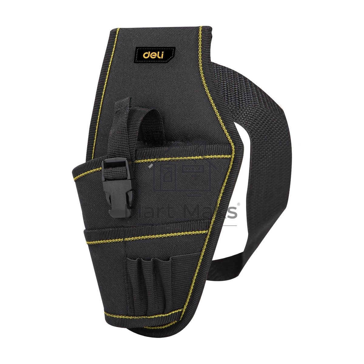 Поясная сумка-кобура монтажника Deli DL430004 260 x 150 мм, 4 кармана, ткань Оксфорд 600D