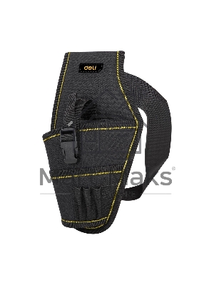 Поясная сумка-кобура монтажника Deli DL430004 260 x 150 мм, 4 кармана, ткань Оксфорд 600D