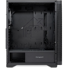 Компьютерный корпус HSPD M520, Mesh Mid Tower, черный, slide TG, 0.45 SPCC, 4x120мм ARGb ATX, mATX, mITX 160/330/184мм 2x2.5