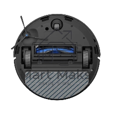 Робот-пылесос Ecovacs Deebot N20e Plus черный, 5200 мА*ч Li-Ion, уборка сухая/влажная, пылесборник контейнер 0.35 л