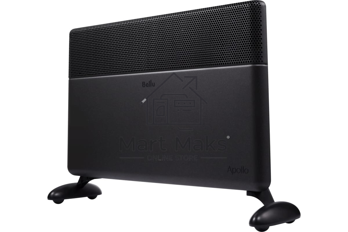 Конвектор Ballu Apollo Digital INVERTER Black Infinity BEC/ATI-1503 черный, 1500 Вт, 20 м2, термостат, дисплей, WiFi