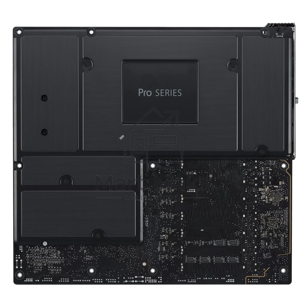 Материнская плата ASUS Pro WS WRX90E-SAGE SE, sTR5, AMD WRX90, 8xDDR5, 4xSATA, 4xM.2, 6xPCI-E 5.0 x16, 1xPCI-E 5.0 x8, 1xVGA, 2xMiniDP, 3x 10Gb LAN, 6xUSB-A 3.2 Gen 2, 1xUSB-A 2.0, 2xUSB-C USB4, 2x3.5 мм, 5.1, SSI EEB