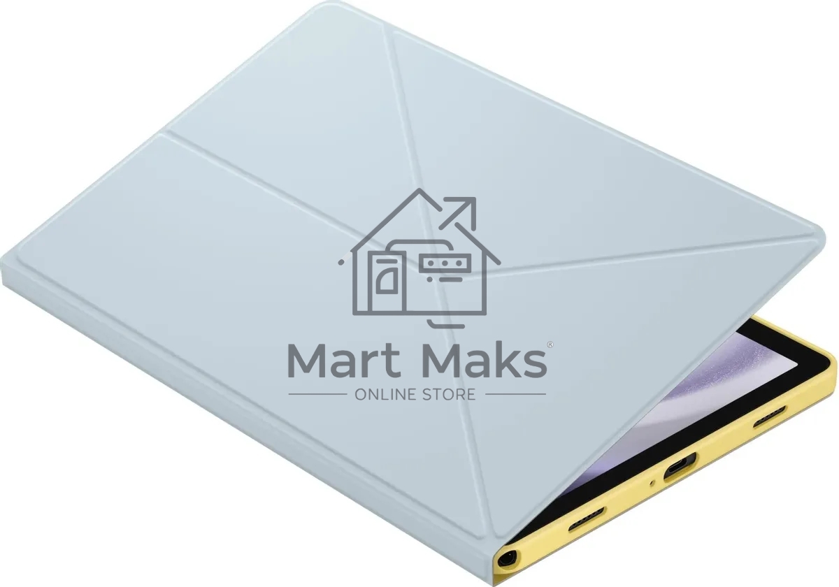 Чехол Samsung для Samsung Galaxy Tab A9+ Book Cover поликарбонат голубой (EF-BX210TLEGRU)