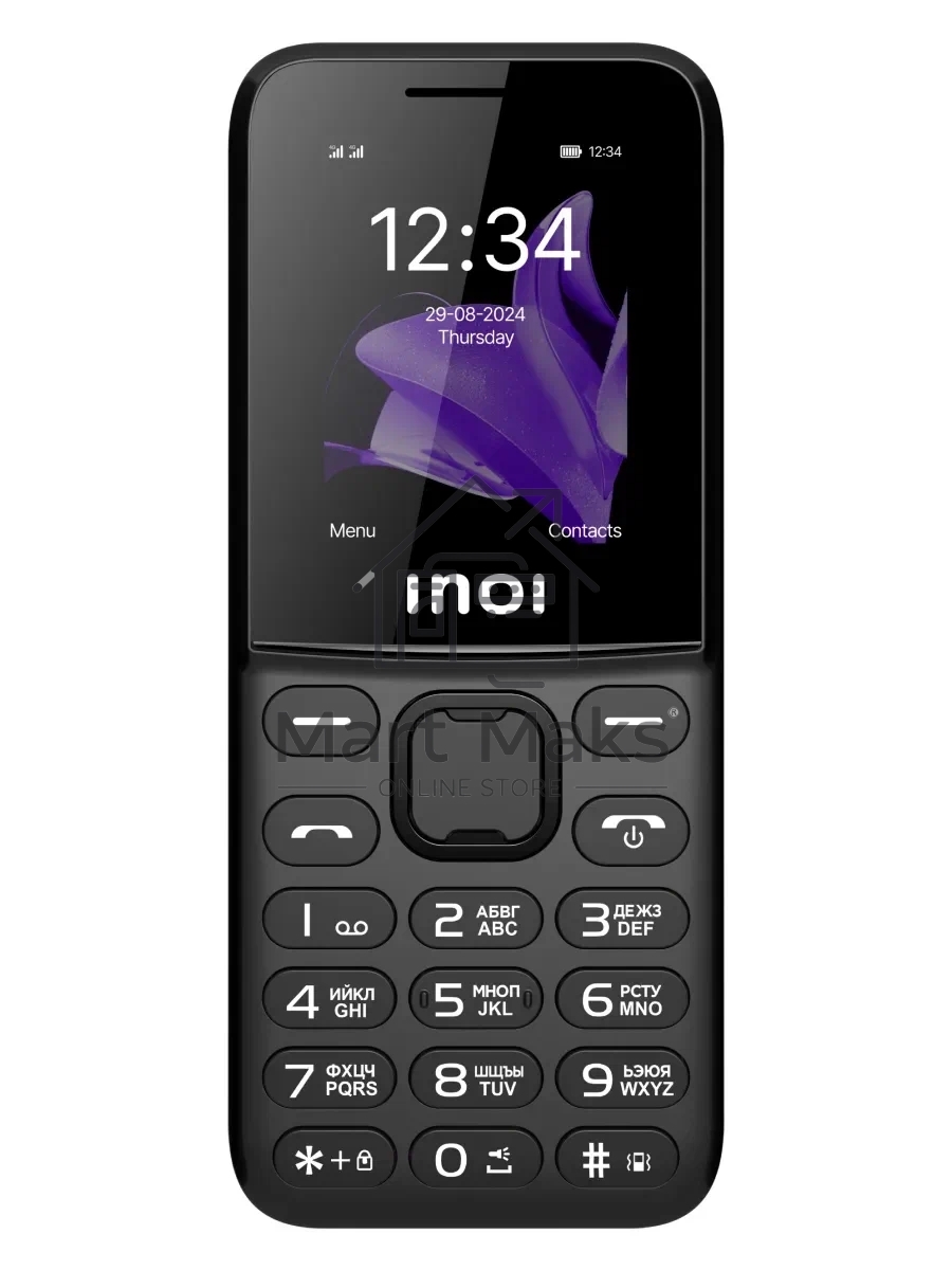 Мобильный телефон INOI 140 Classic Lite 4G черный