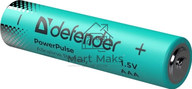 Батарейка алкалиновая Defender LR03-4BL ААА, блистер, 4 шт.,PowerPulse