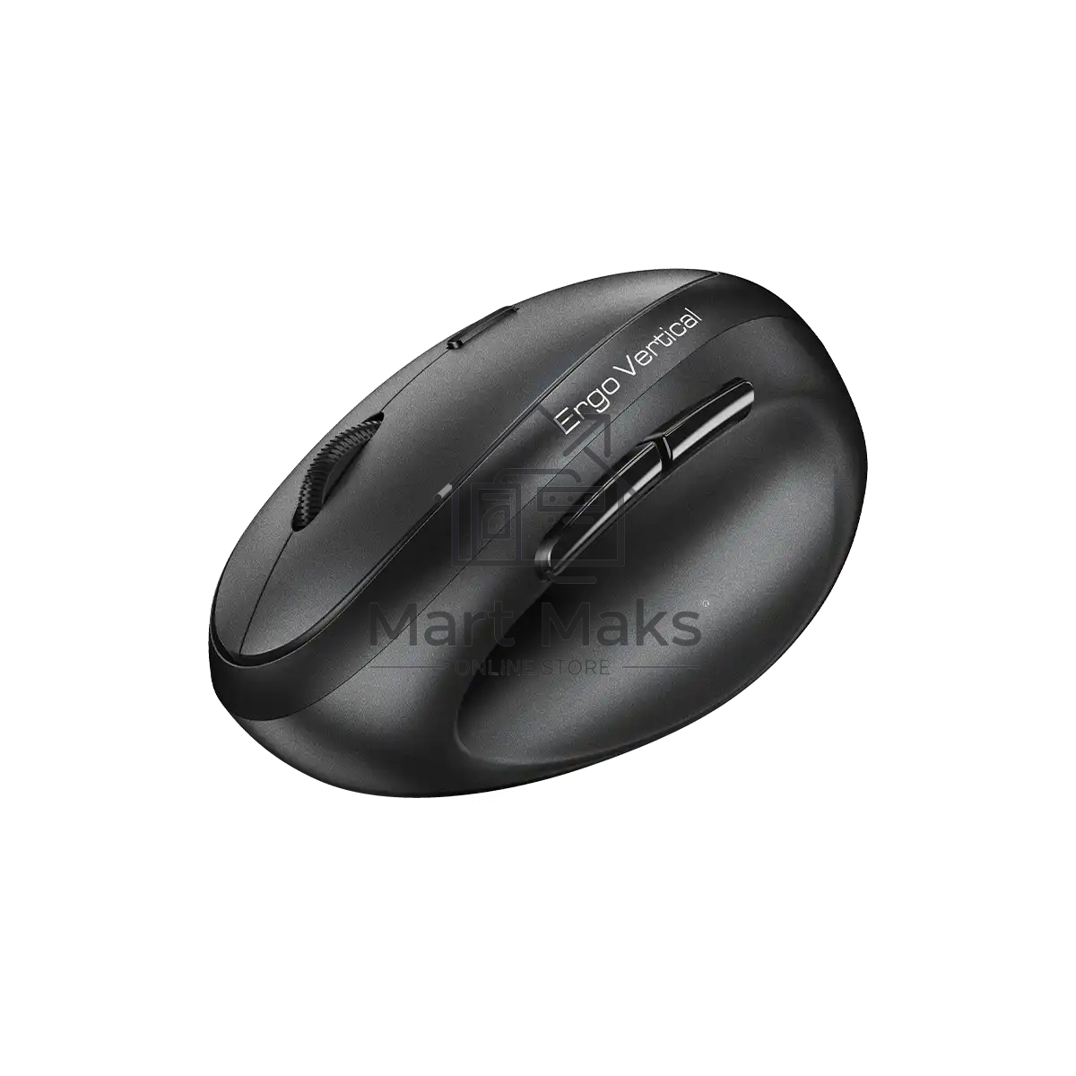 Мышь беспроводная Genius Genius Ergo 8350S /Вертикальная/бесшумная/1200-1600-2400 dpi/BlueEye/6 кнопок/USB-приемник/Bluetooth+2,4 ГГц/батарея AA/темно-серый (31030041400)