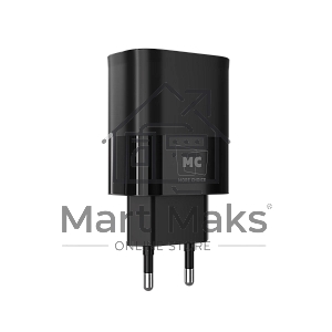 Зарядное устройство MORE CHOICE (4620202553454) NC67 СЗУ 1Type-C 3.0A PD 20W, черный
