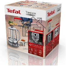 Чайник электрический Tefal BJ551B10 1.5 л, 1430 Вт, белый/серый