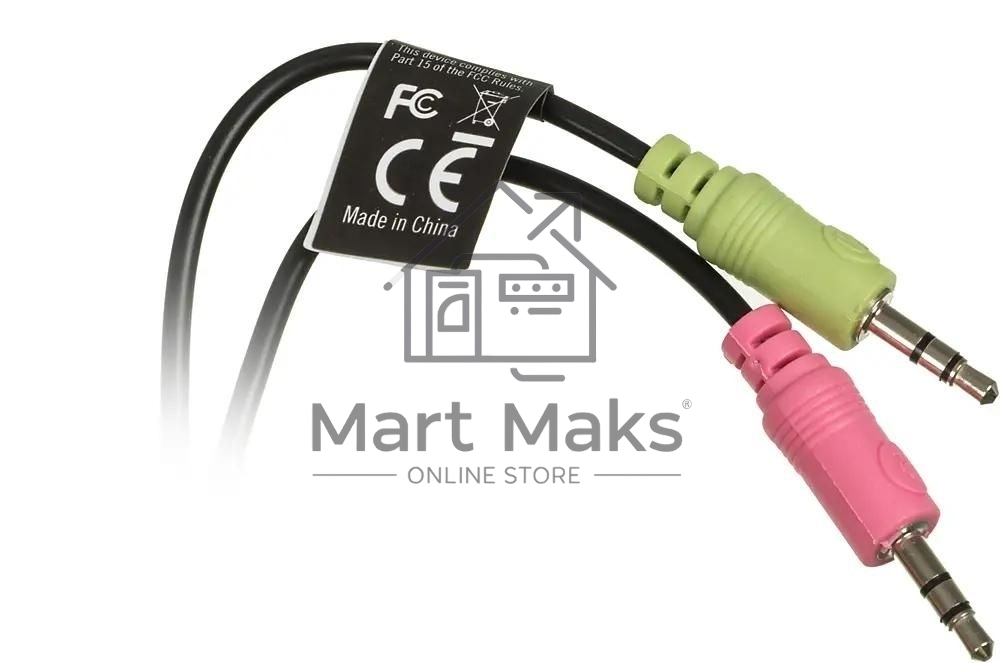 Гарнитура проводная A4Tech HS-50, черный/серебристый