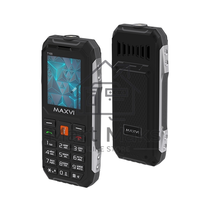 Мобильный телефон Maxvi T100 черный