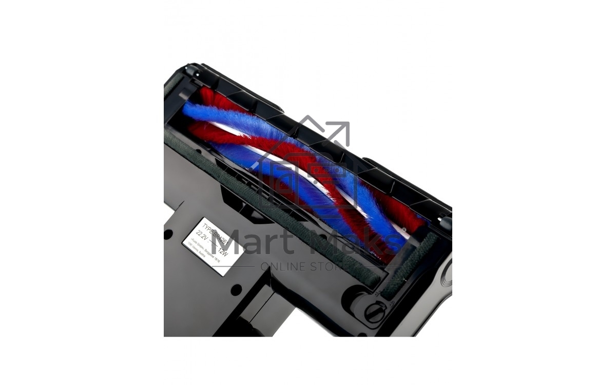 Пылесос вертикальный BRAYER BR4261 бежевый, питание от аккумулятора, 80 Вт, уборка сухая, пылесборник 1 л, работа от АКБ max 35 мин