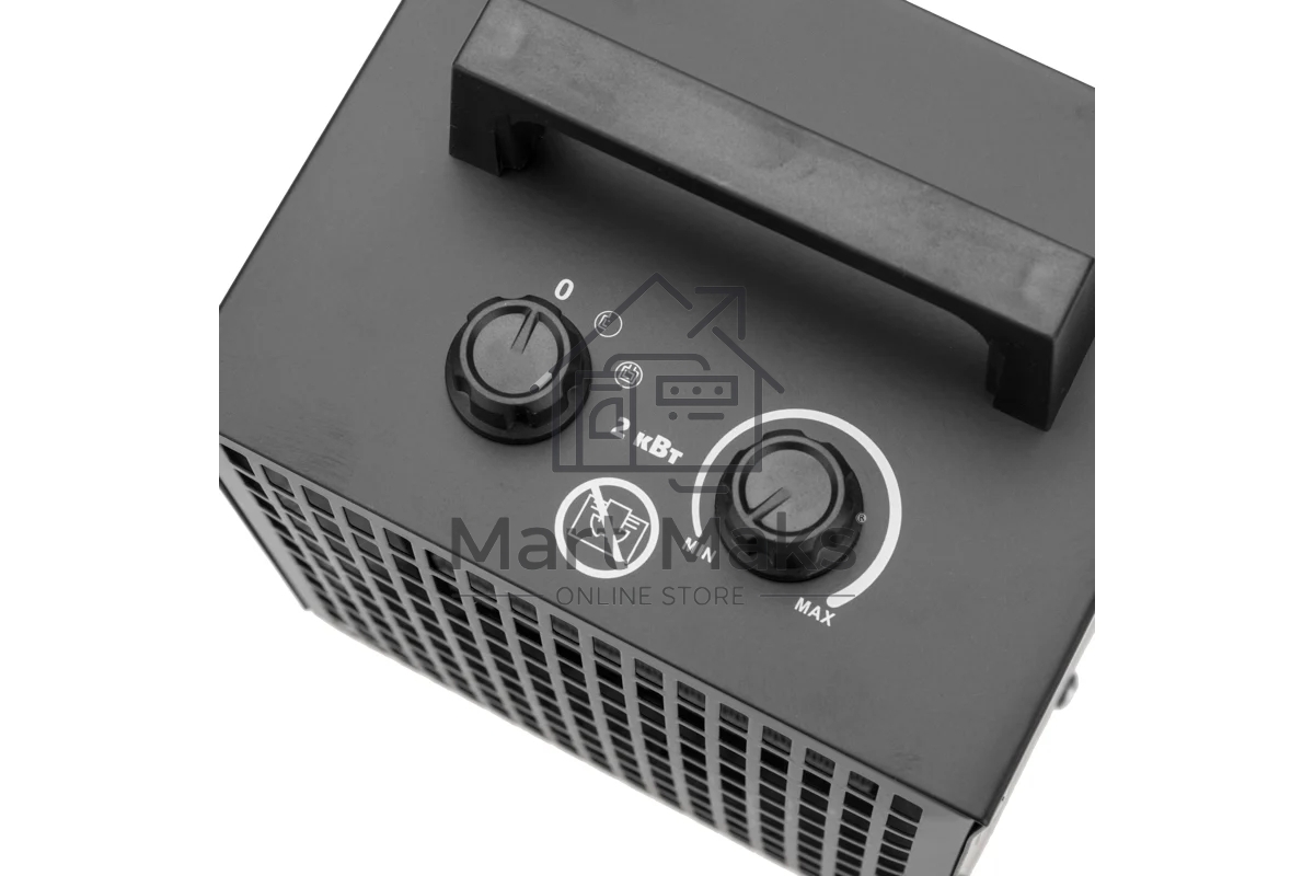 Пушка тепловая электрическая Rexant 60-0041 квадратная, PTC, 2кВт