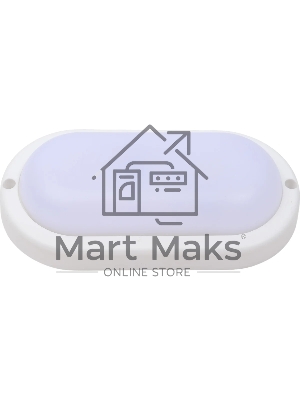 Светильник Космос ДПО 15Вт 4000К IP65 230В овал ЖКХ настенно-потолочный