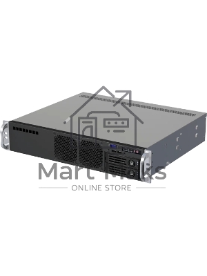 Серверный корпус Ablecom 2U chassis; ATX, Micro-ATX, Mini-ITX MBs; 2 x 3.5''hs + 2 x 3.5'' internal + 1 x 2.5'' internal; flex ATX 500W; no rails