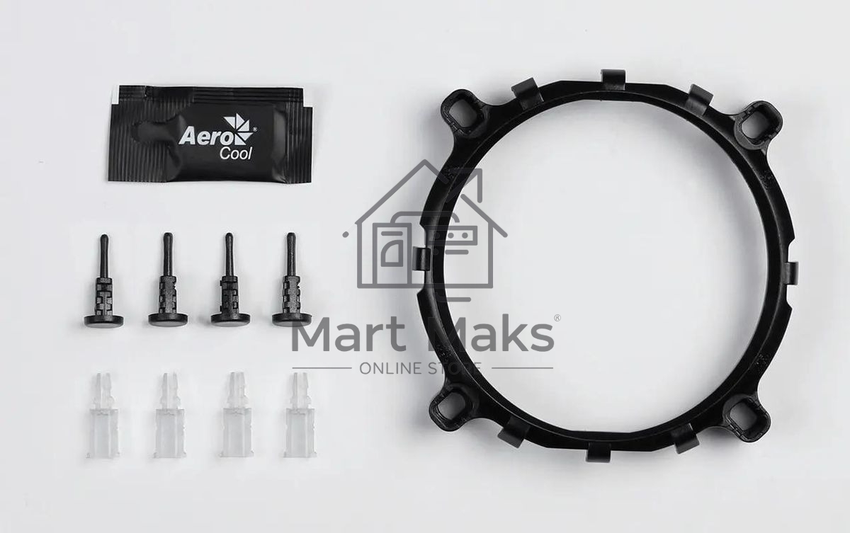 Кулер для процессора AeroCool/Formula Verkho 2 серебристый, 90 мм, алюминий/медь, 2000 об/мин, 25 дБ, 4 pin, 110 Вт, 125 мм