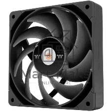 Вентилятор для корпуса Thermaltake Toughfan 14 Pro черный (2 шт.), 140 мм, 500-2000 об/мин, 31.6 дБ, 4 pin PWM, без подсветки