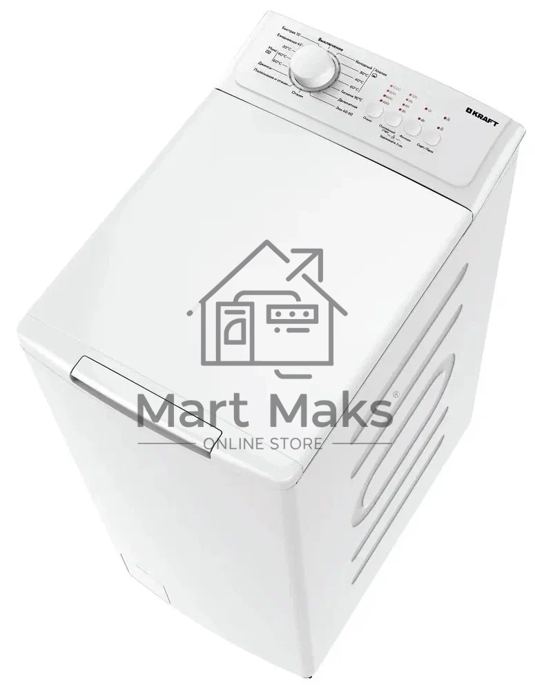 Стиральная машина Kraft KF-UME7202W белый, загрузка вертикальная 7 кг, 1000 об/мин., класс: А+++