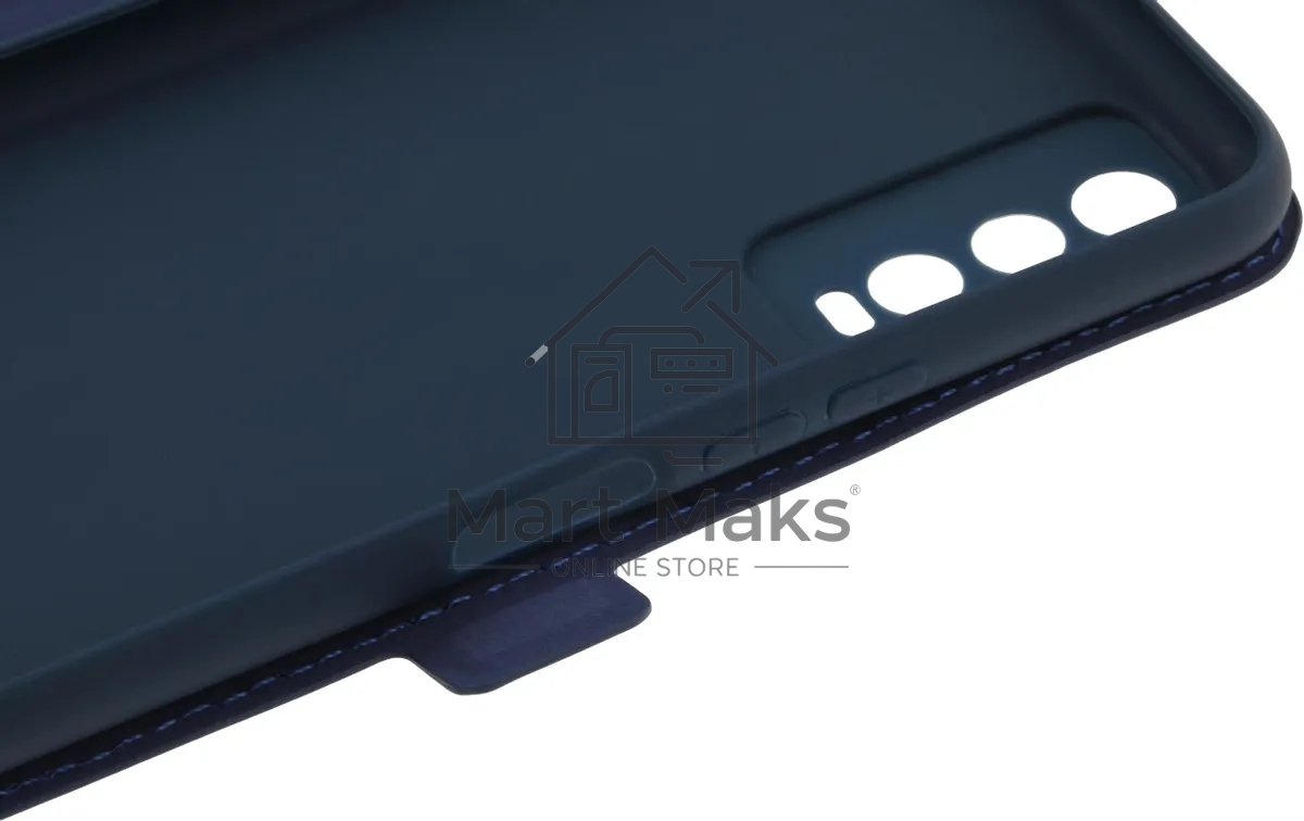 Чехол (флип-кейс) DF vFlip-10 для Vivo Y20 синий