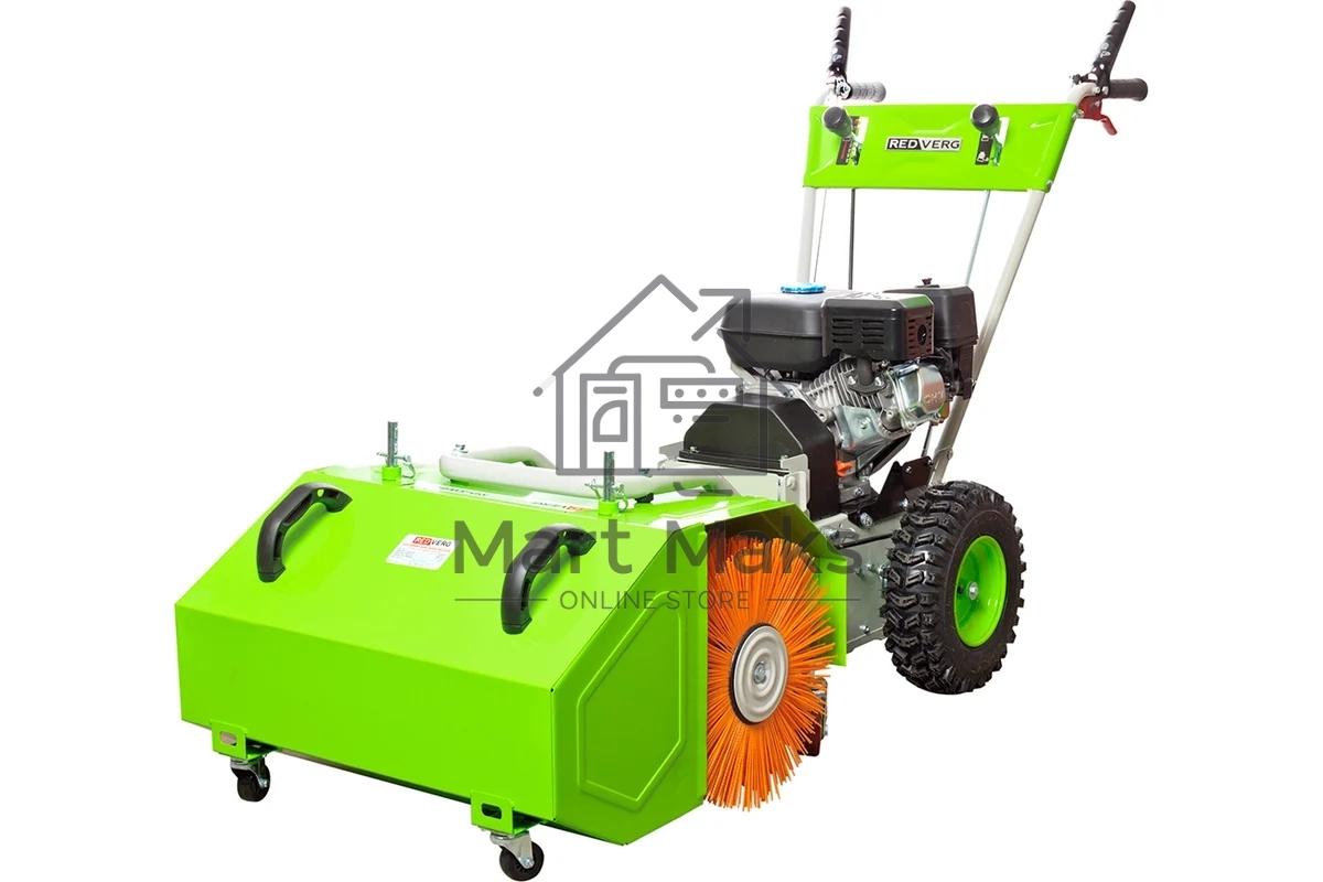 Подметательная машина RedVerg RD-SW60/7Q бензиновый, 7 л.с., самоходный