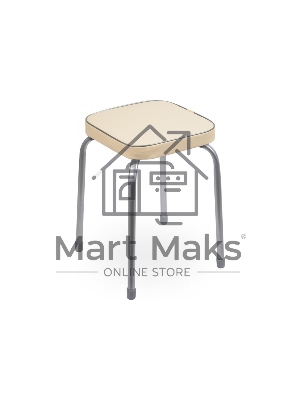 Табурет НИКА Фабрик-3 ТФ03/СК 32х32см, слоновая кость