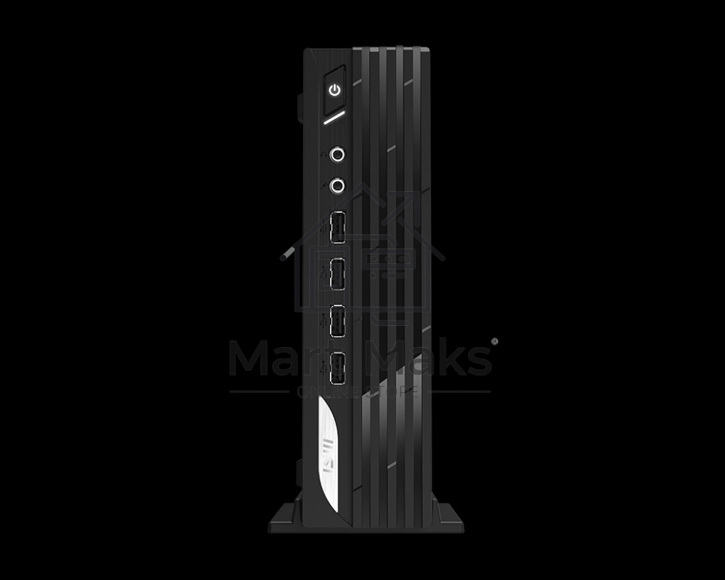 Компьютер MSI Pro DP21 14M Mini Core i5-14400 (2.5GHz), NoMemory, noHDD, noSSD, Intel Graphics, noDVD, WiFi, BT, 120W, VESA, COM Port, no keyboard&mouse, noOS, 1y war-ty (936-B0A431-235)