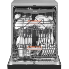 Посудомоечная машина Weissgauff DW 6038 X Inverter, нержавеющая сталь, 59.8 см, 14 компл., сушка конденсационная, 49 дБ, класс A++