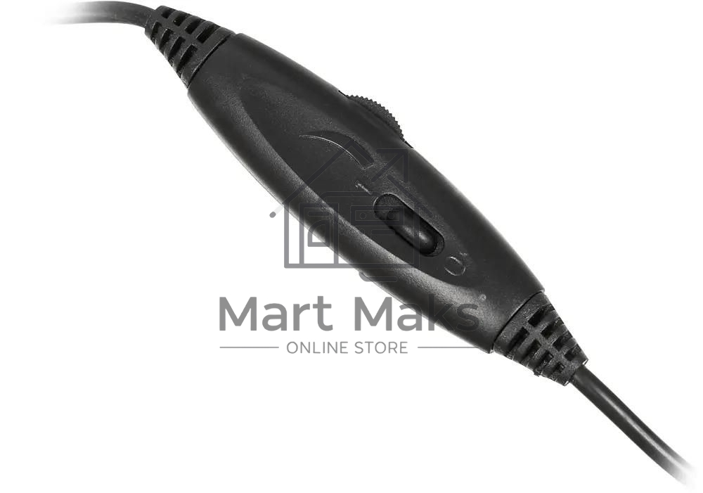 Гарнитура проводная A4Tech HS-50, черный/серебристый