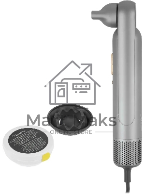 Фен Deerma DEM-CF52W темно-серый, 1200 Вт