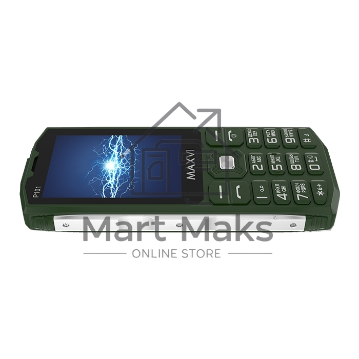 Мобильный телефон Maxvi P101 зеленый