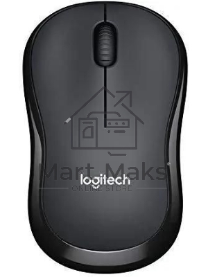 Мышь беспроводная Logitech B175 черный, 1000 dpi, радиоканал, USB, кнопки - 3