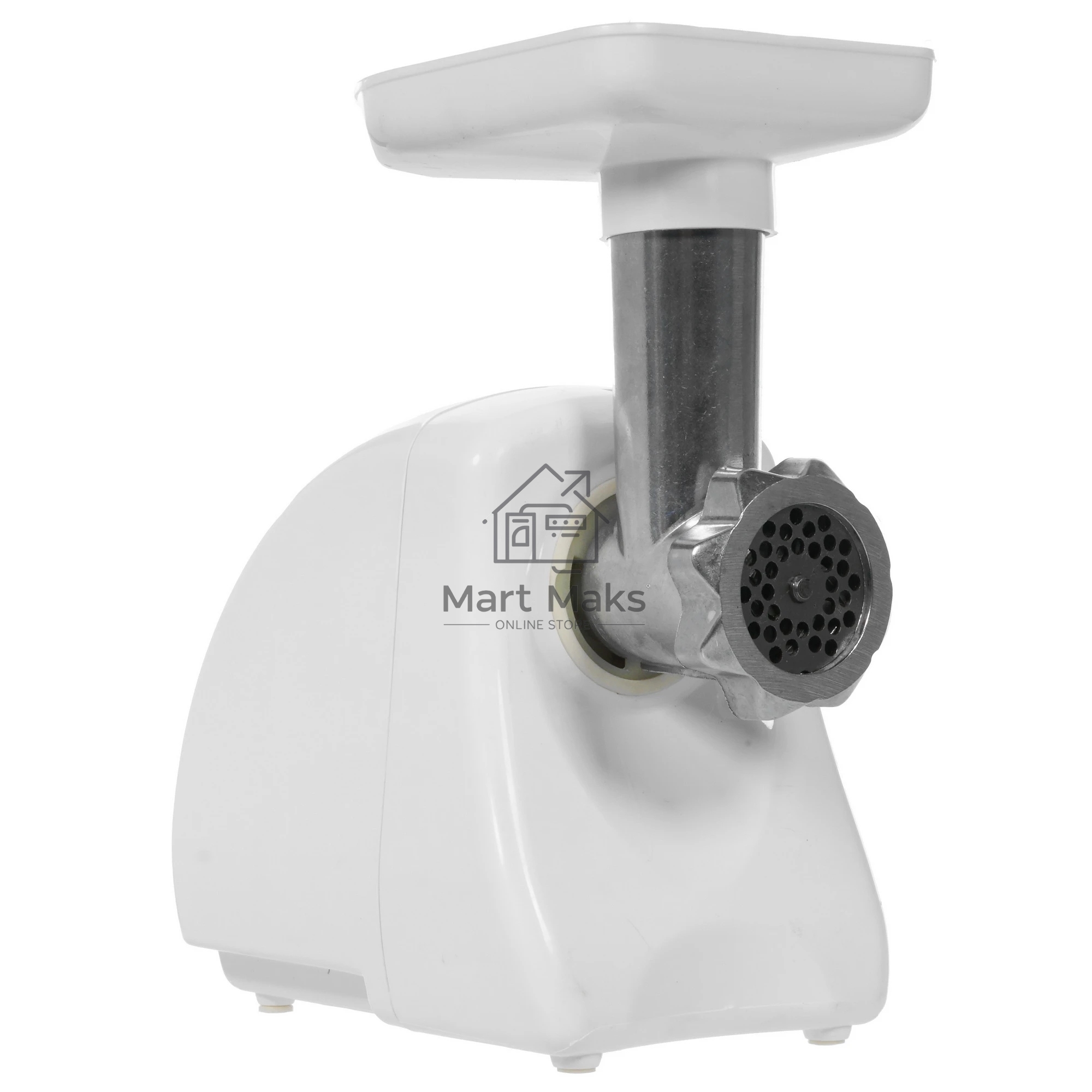 Мясорубка электрическая Ротор Экстра-Р ЭМШ 35/250-3 белый, 1500 Вт, 0.6 кг/мин, реверс, насадки - 4