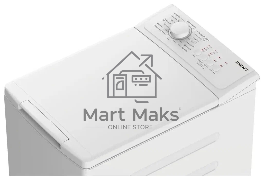 Стиральная машина Kraft KF-UME7202W белый, загрузка вертикальная 7 кг, 1000 об/мин., класс: А+++