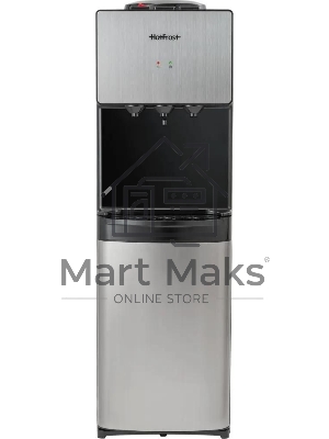 Кулер Hotfrost V400BS напольный компрессорный серебристый/черный