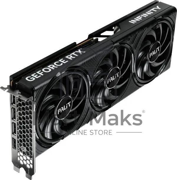 Видеокарта Palit PCI-E 5.0 RTX5060Ti INFINITY 3 OC NVIDIA GeForce RTX 5060TI 16Gb 128bit GDDR7 2407/28000 HDMIx1 DPx3 HDCP Ret