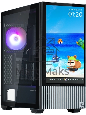 Компьютерный корпус Zalman Z10 DS без БП черный