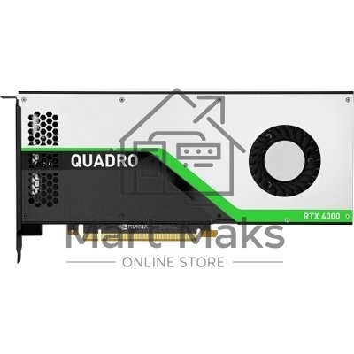 Видеокарта PNY NVIDIA Quadro RTX 4000, 8GB GDDR6, 256 bit, 3xDP, DP, USB Type-C, GPU 1215 MHz