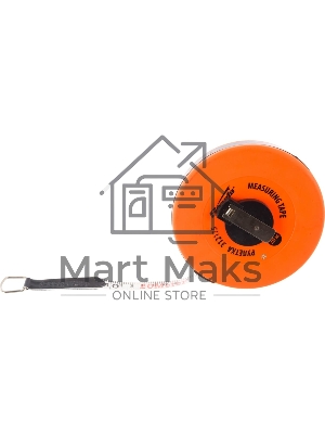 Рулетка геодезическая, 20 м х 12,5 мм, лента ПВХ, закрытый круглый корпус Sparta