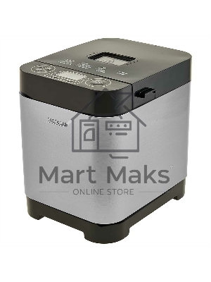 Хлебопечка Delta Lux DL-8008В серебристый с черным