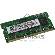 Оперативная память Qumo, DDR3, 4GB (1x4GB), 1333 MHz, CL9, без радиатора, SO-DIMM